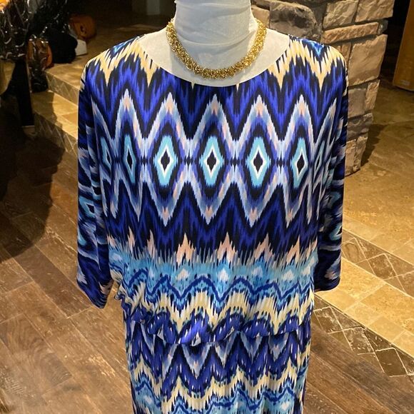 Chicos graphic print pullover dress size 3 - Picture 1 of 8